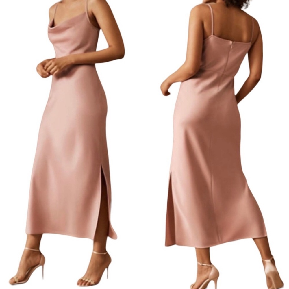 Sachin + Babi Pink Satin Dress